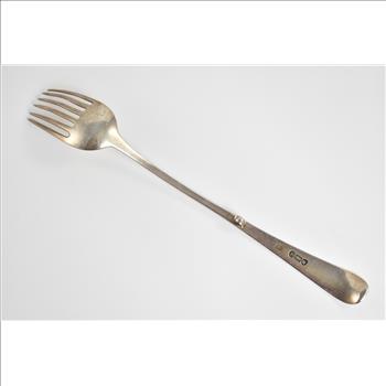 Sterling Silver 1783 George Smith London Serving Fork