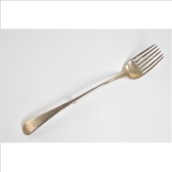 Sterling Silver 1783 George Smith London Serving Fork
