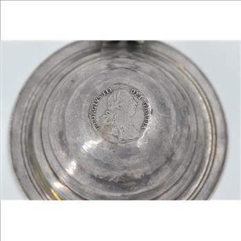 Sterling Silver 1787 Sixpence Great Britain Coin Bowl Wedding Gift