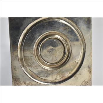 Sterling Silver 1826 Birmingham Corinthian Pillar Candle Stick