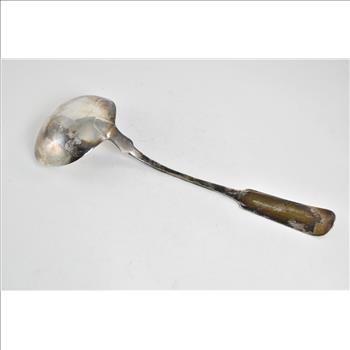 Sterling Silver 1840's Benedict NYC Ladle Serving Spoon