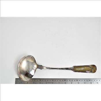 Sterling Silver 1840's Benedict NYC Ladle Serving Spoon
