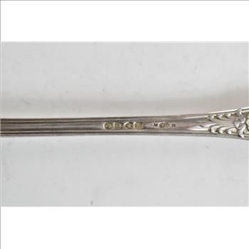 Sterling Silver 1867 Chawner & Co Serving Spoon Ladle