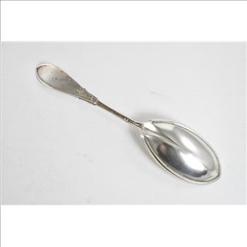 Sterling Silver 1875-1899 William Moir Antique Large Serving Spoon Griffin