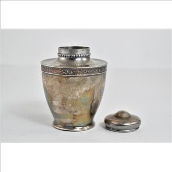 Sterling Silver 1890 Antique Gorham Tea Caddy