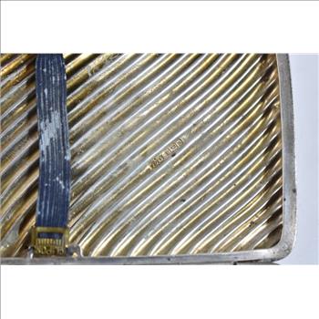 Sterling Silver 1899 James Dixon & Sons Grooved Cigarette Case