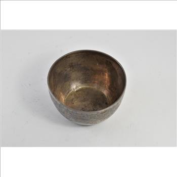 Sterling Silver 1900 Walker & Hall Floral Engraved Ornate Bowl Cup