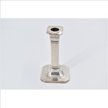 Sterling Silver 1910 Tiffany & Co Classical Column Weighted Candlestick