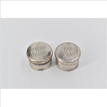 Sterling Silver 1912 Asprey & Co Ltd Monogrammed Case