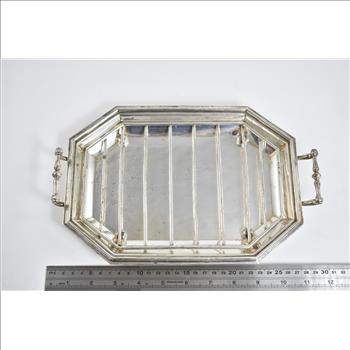 Sterling Silver 1932 London RP Cooling Rack Serving Tray