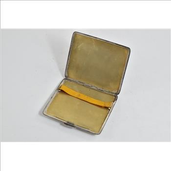 Sterling Silver 1940 Benjamin Barling & Sons Cigarette Case
