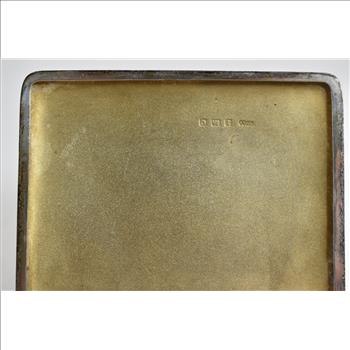 Sterling Silver 1940 Benjamin Barling & Sons Cigarette Case