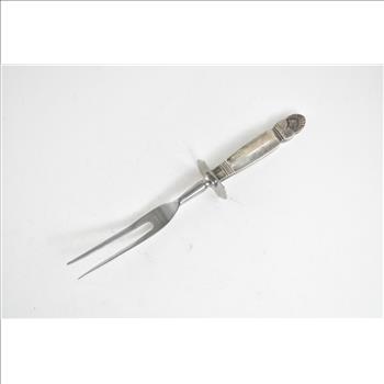 Sterling Silver 1940's Princess Ingrid by Whiting Carving Fork 11.25