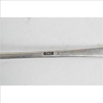 Sterling Silver 1951 Thomas Bradbury & Sons Scallop Shell Ladle