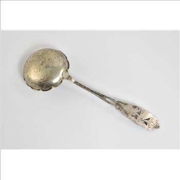 Sterling Silver 1954 Finnish Pine Cone Scalloped Spoon