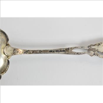 Sterling Silver 1954 Finnish Pine Cone Scalloped Spoon