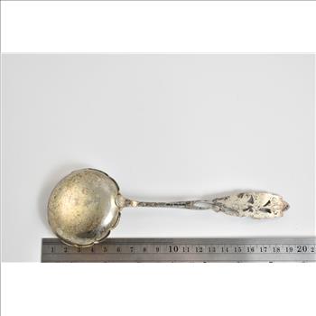 Sterling Silver 1954 Finnish Pine Cone Scalloped Spoon