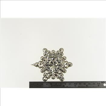 Sterling Silver 1971 Gorham Christmas Snow Flake Ornament