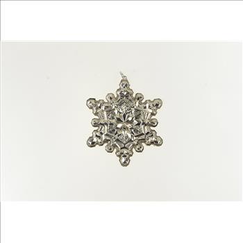 Sterling Silver 1971 Gorham Christmas Snow Flake Ornament