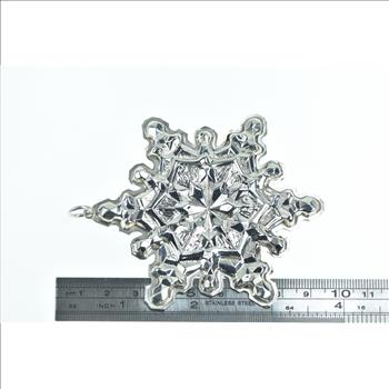 Sterling Silver 1971 Gorham Christmas Snow Flake Ornament