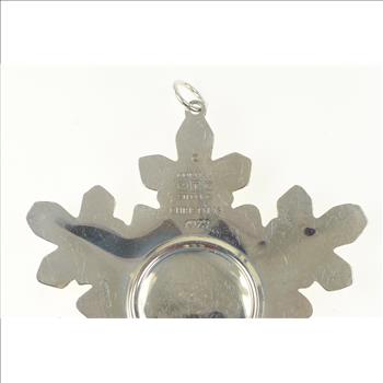 Sterling Silver 1973 Gorham Christmas Snow Flake Ornament