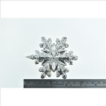 Sterling Silver 1973 Gorham Snowflake Christmas Star Ornament Ornament
