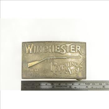 Sterling Silver 1974 Adina Silversmiths Winchester Belt Buckle