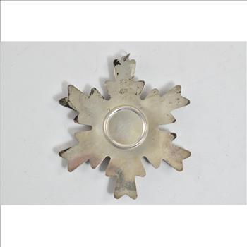 Sterling Silver 1978 Gorham Christmas Snow Flake Ornament