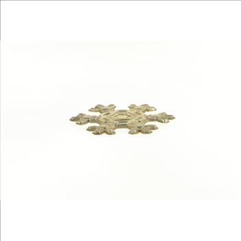 Sterling Silver 1988 Gorham Snow Flake Christmas Ornament