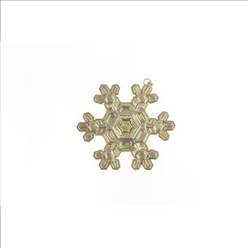 Sterling Silver 1988 Gorham Snow Flake Christmas Ornament