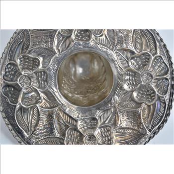 Sterling Silver 3D Mexican Sombrero Traditional Hat