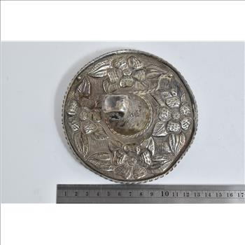 Sterling Silver 3D Mexican Sombrero Traditional Hat