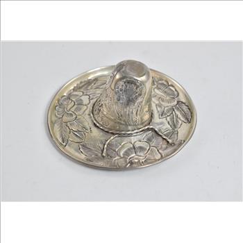 Sterling Silver 3D Sombrero Traditional Mexican Hat