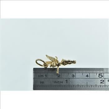 Sterling Silver 3D Tinkerbell Walt Disney Productions Pixie Charm/Pendant