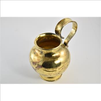 Sterling Silver Antique German Rud Murbach Vermeil Pitcher