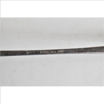Sterling Silver Antique Rosenthal German Serving Spoon Ladle