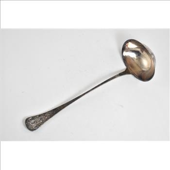 Sterling Silver Antique Rosenthal German Serving Spoon Ladle
