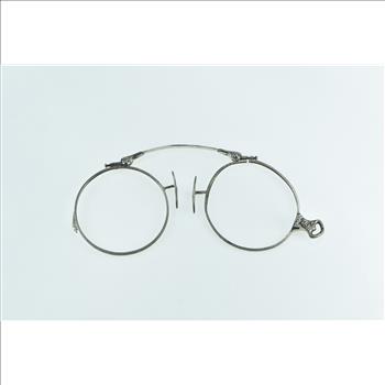 Sterling Silver Art Deco Elaborate Glasses Frames Bifocals
