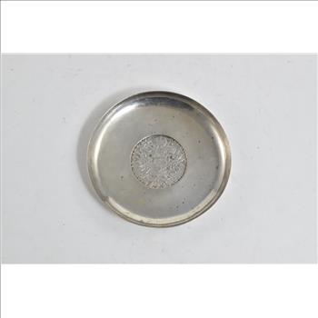 Sterling Silver Austria Maria Theresa Thaler Coin Dish Ash Tray