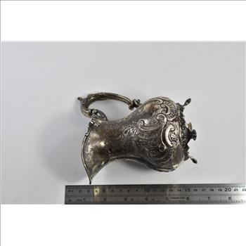 Sterling Silver Barker Brothers Silver Ltd Creamer Pitcher
