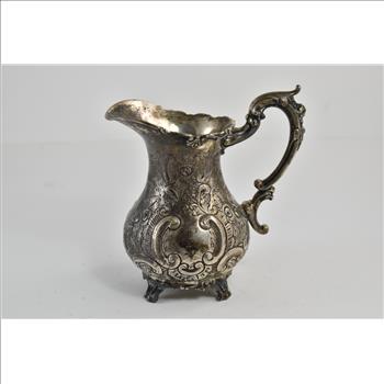 Sterling Silver Barker Brothers Silver Ltd Creamer Pitcher