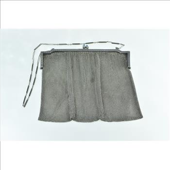Sterling Silver Binder Bros. Inc. Sapphire Mesh Purse Hand Bag