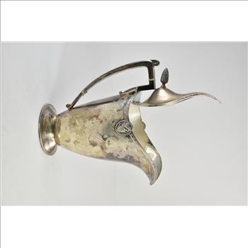 Sterling Silver Black Starr & Frost Gorham Greek Motif Creamer