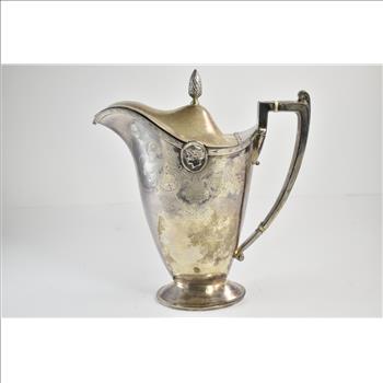 Sterling Silver Black Starr & Frost Gorham Greek Motif Creamer