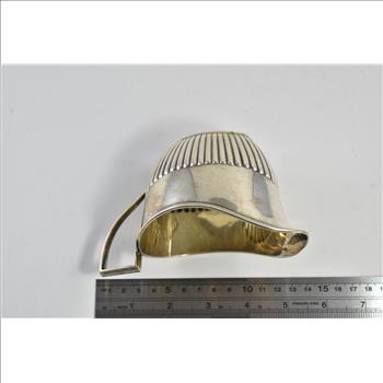 Sterling Silver Black Starr & Frost L W F Monogram Creamer