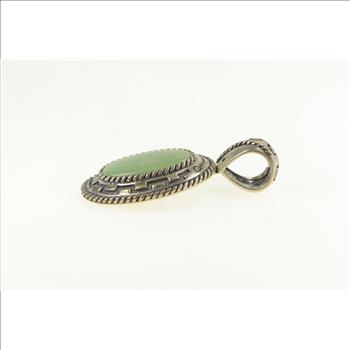 Sterling Silver Carolyn Pollack Turquoise Relios Pendant