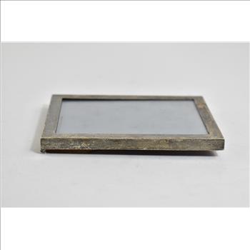 Sterling Silver Cartier Vintage Monogram Picture Frame 5.25x3.75