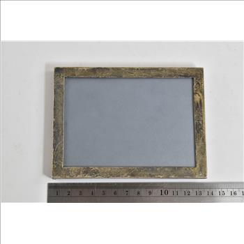 Sterling Silver Cartier Vintage Monogram Picture Frame 5.25x3.75