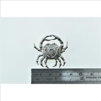 Sterling Silver Crab Cancer Astrology Zodiac Star Sign Pin/Brooch