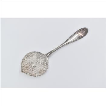 Sterling Silver Crosby Hunnewell & Morse Elaborate Pastry Server Knife